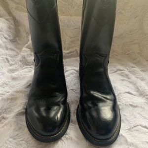 Boys Black Justin Boots